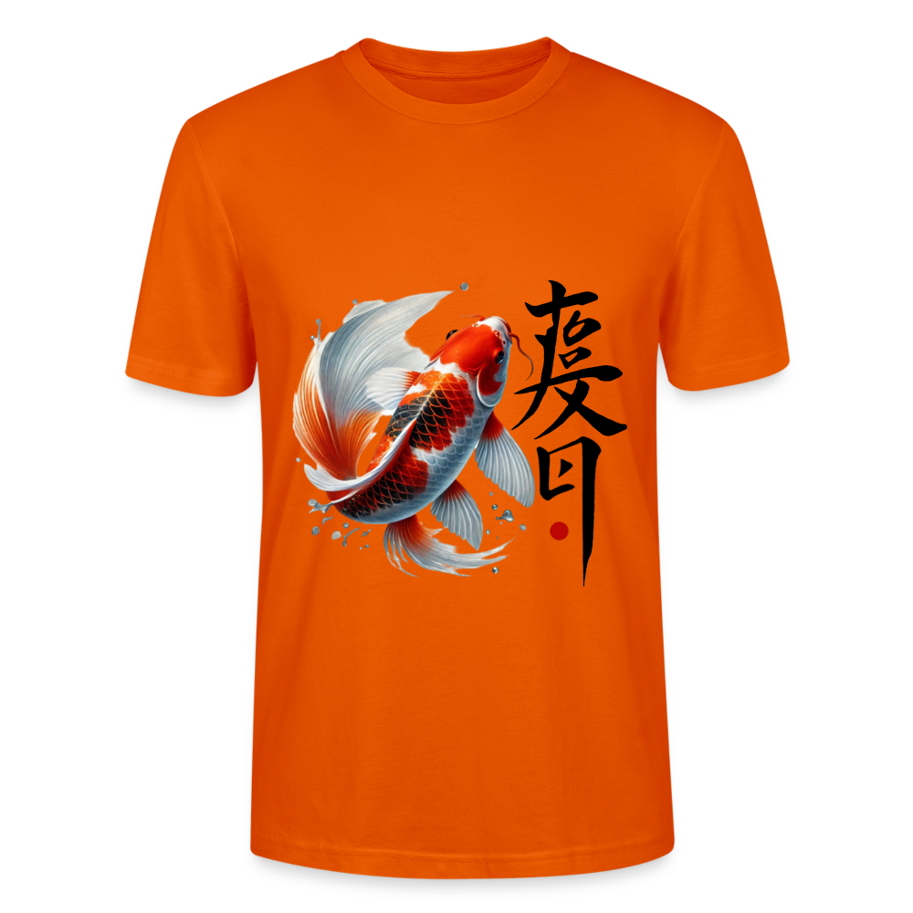 Koi Fish Unisex T-Shirt - bright orange