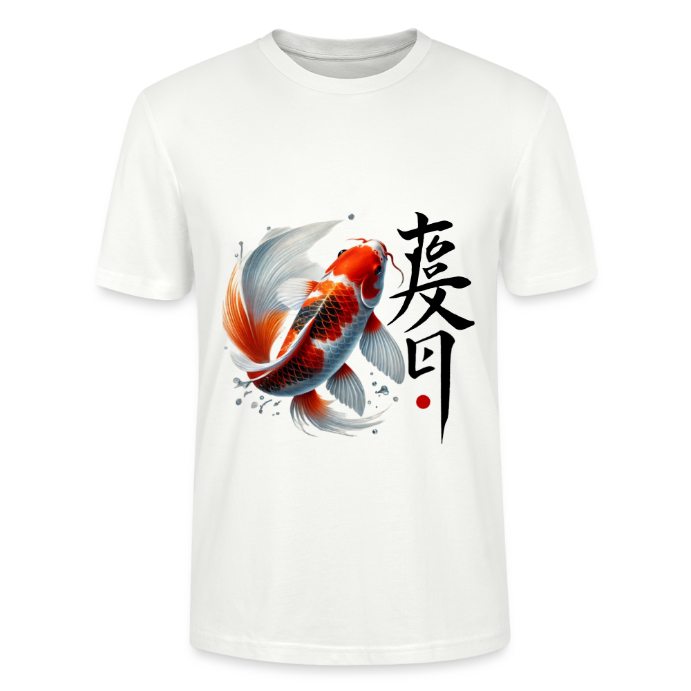 Koi Fish Unisex T-Shirt - white