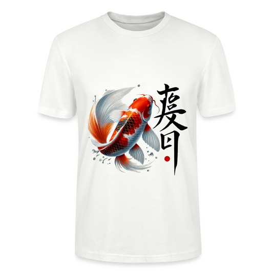 Koi Fish Unisex T-Shirt - white