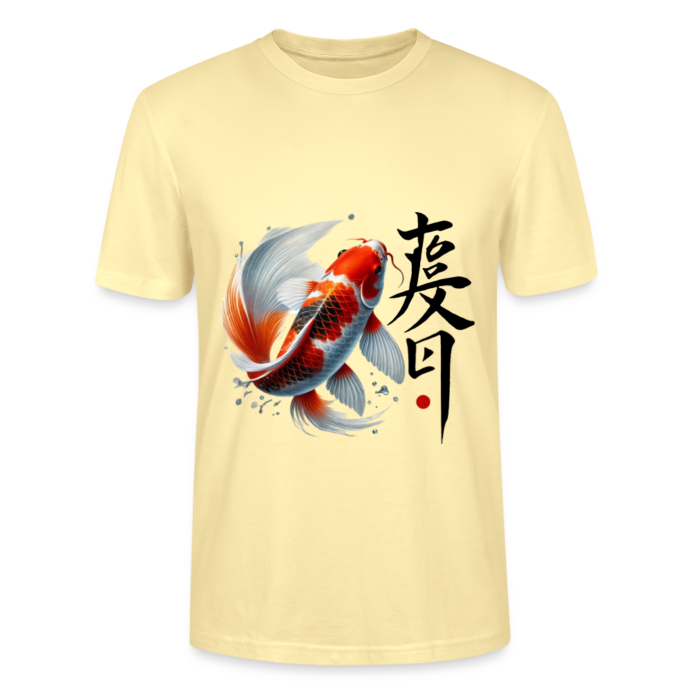 Koi Fish Unisex T-Shirt - cream