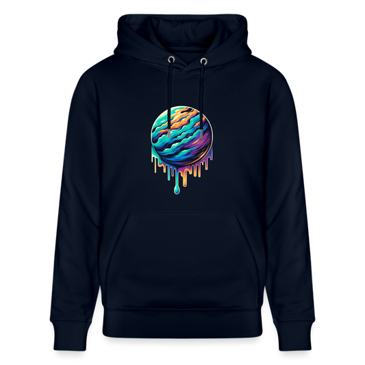 Organic Planet Hoodie - navy