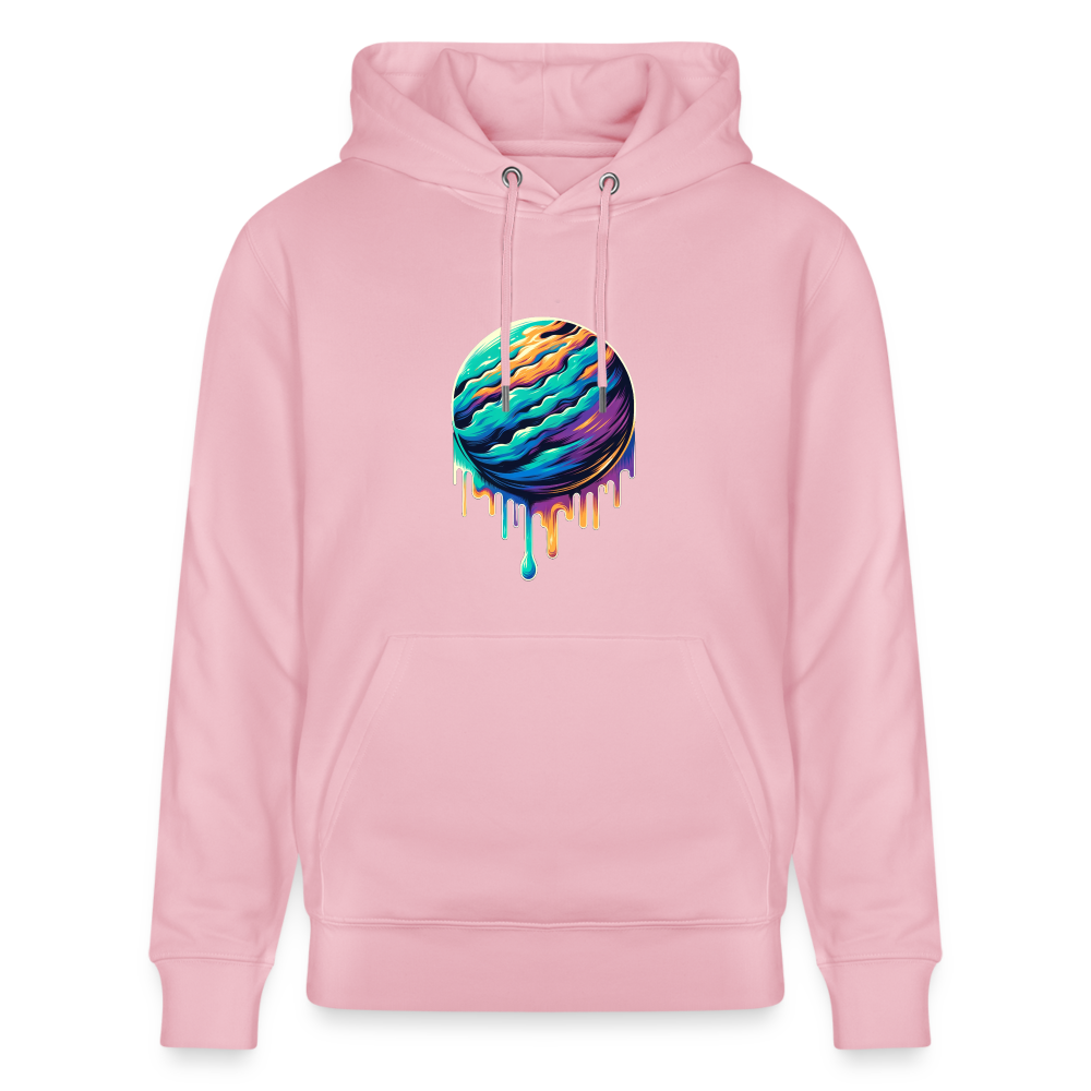 Organic Planet Hoodie - cotton pink