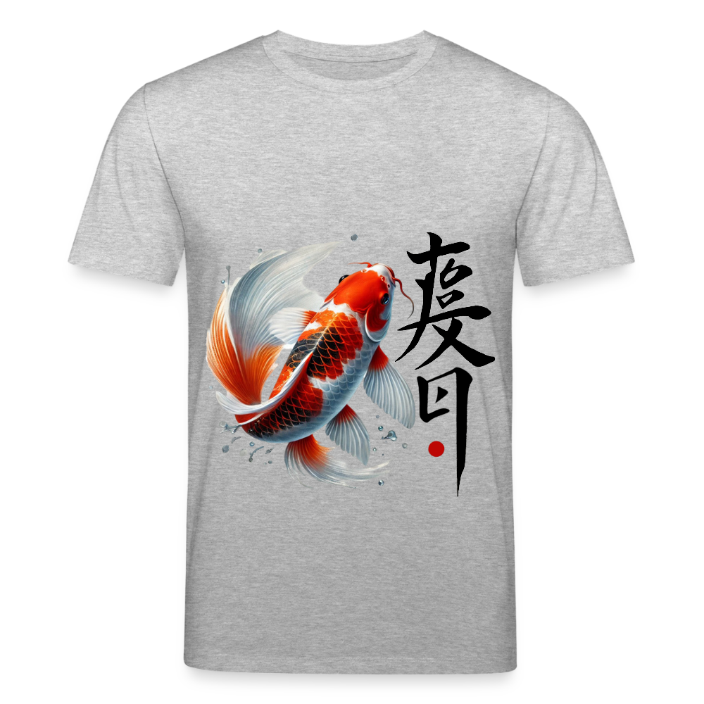 Koi Fish Unisex T-Shirt - heather grey