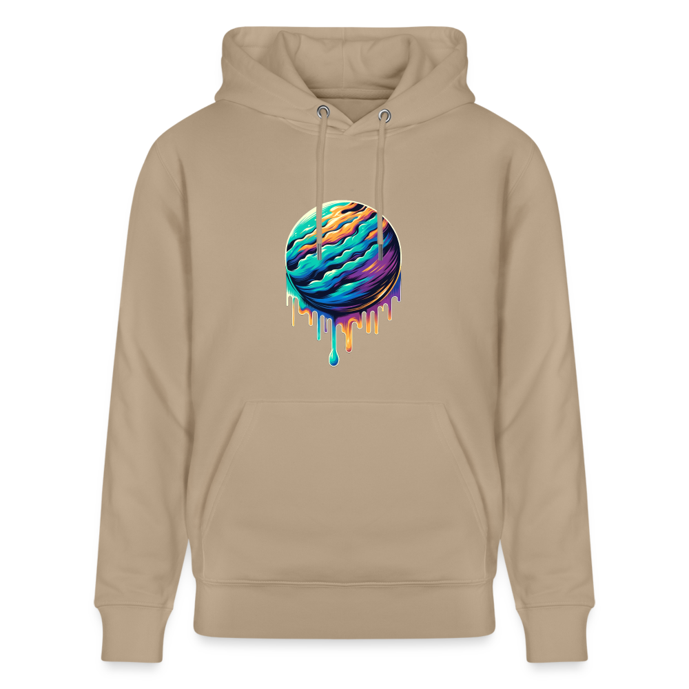 Organic Planet Hoodie - beige