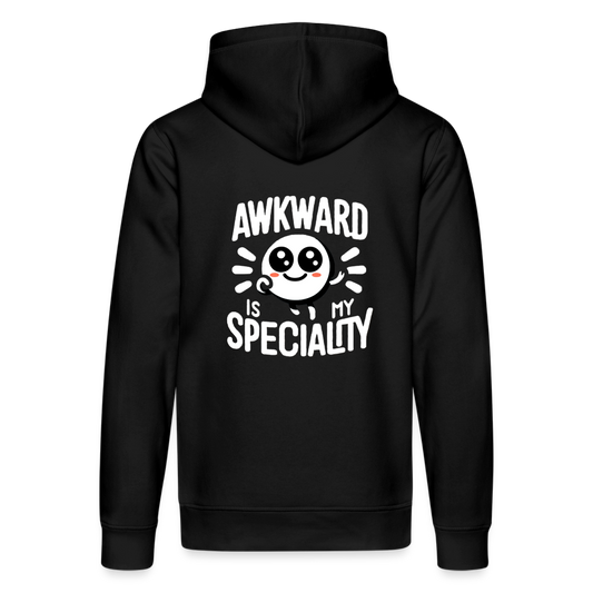 Awkward Is My Speciality Hoodie - black