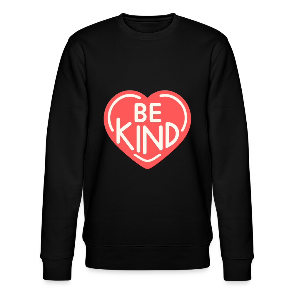 Be Kind Organic Sweatshirt - black