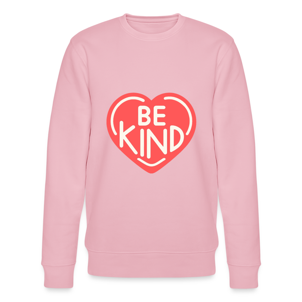 Be Kind Organic Sweatshirt - cotton pink