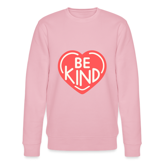 Be Kind Organic Sweatshirt - cotton pink