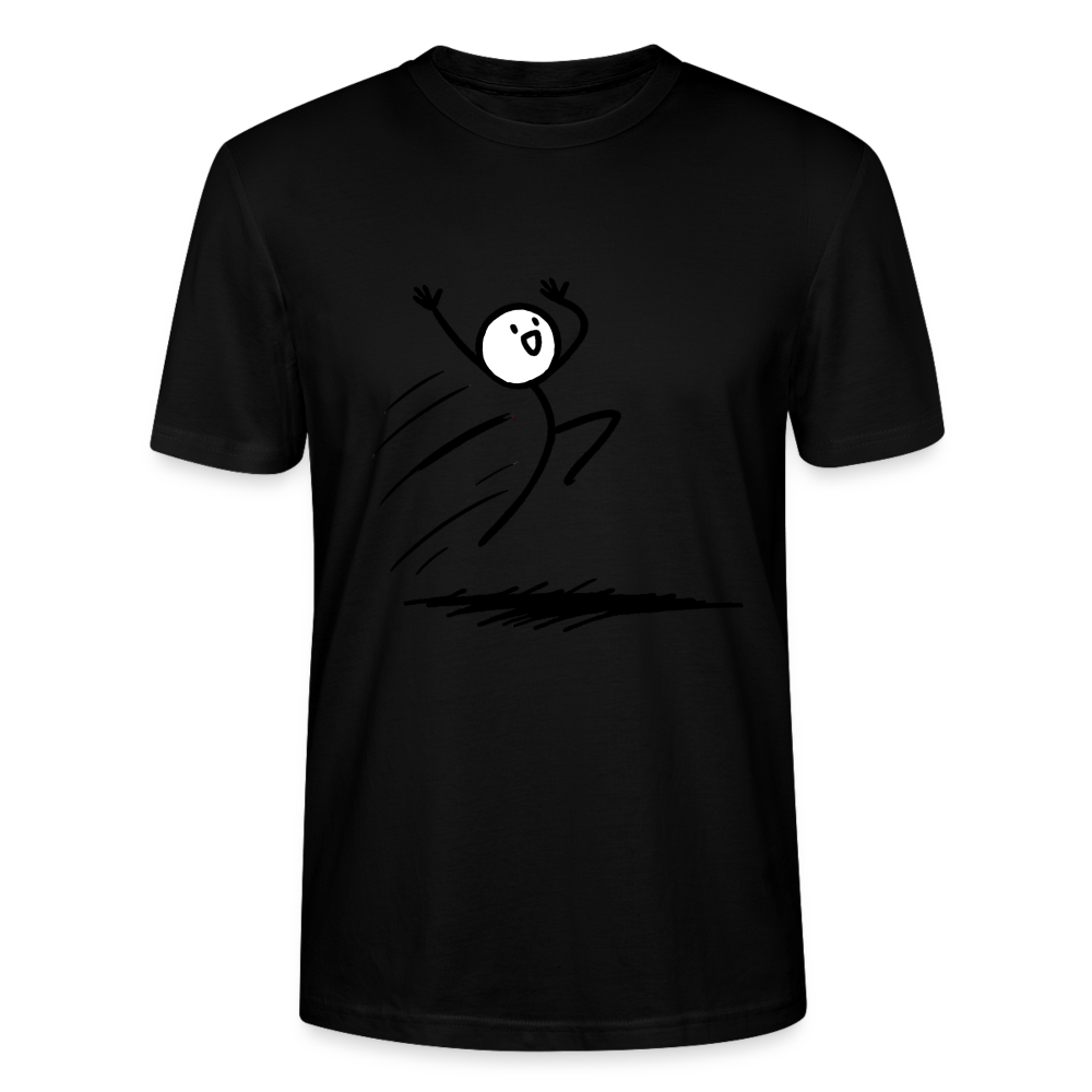 Stick Man Joy T-Shirt - black