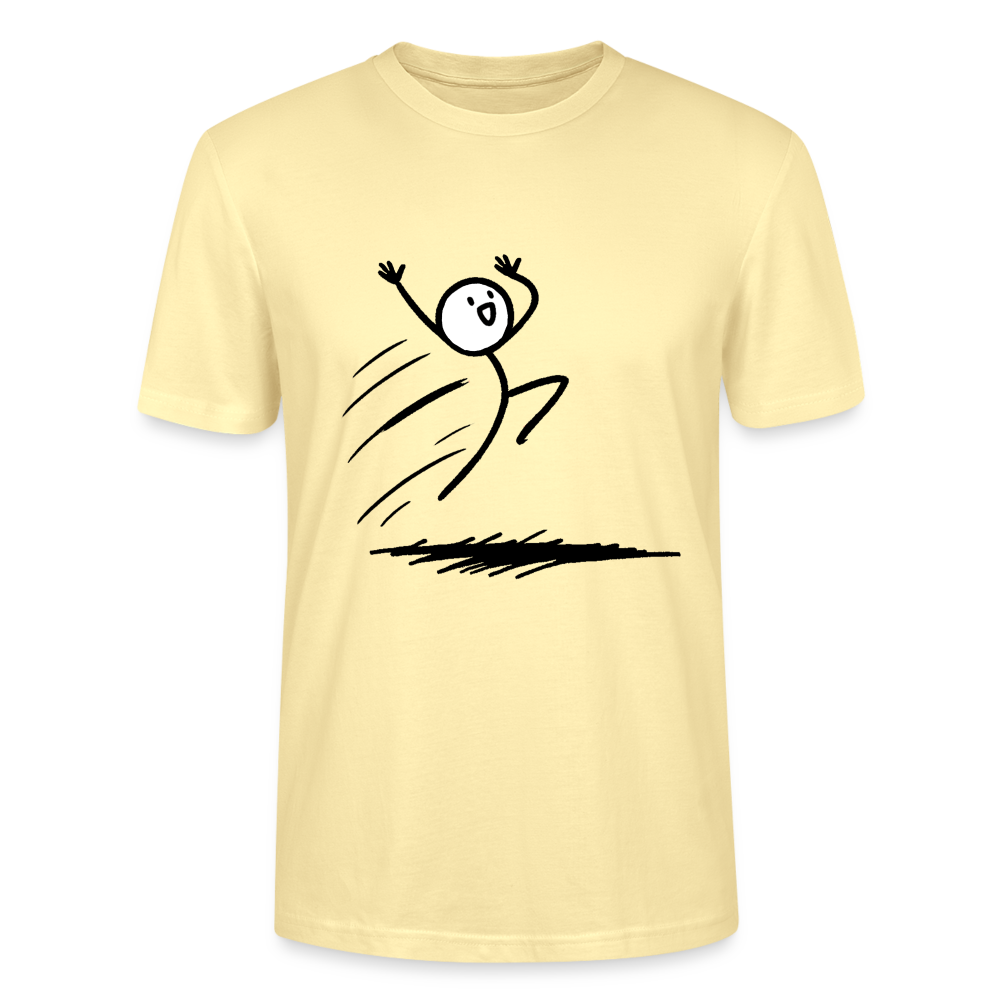 Stick Man Joy T-Shirt - cream